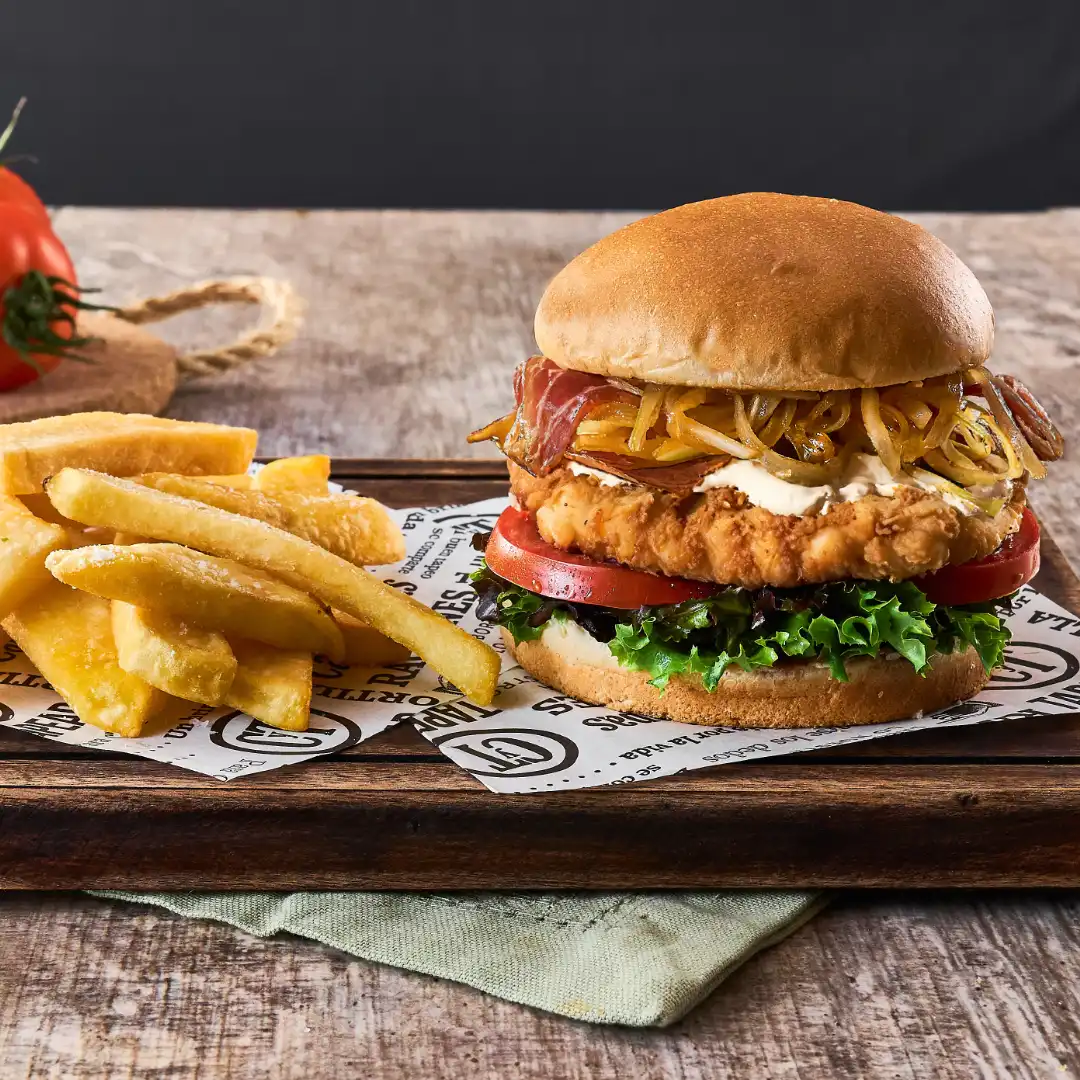 burger-hamburger-poulet-chicken-hamburguesa-pollo-restaurant-espagnol-authentique